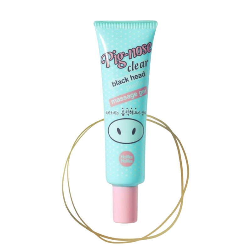 Exoliante pig nose clear black head massage gel