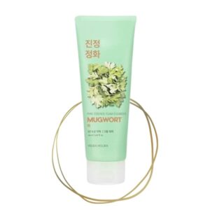 Limpiador marca Holika Holika Espuma Pure Essence Artemisa